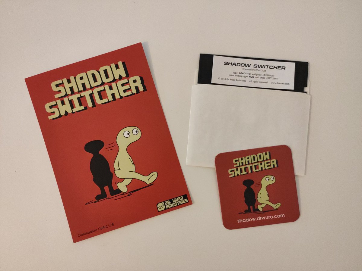 Shadow Switcher from <a href="/DrWuro/">Dr. Wuro Industries</a> Industries is one the best old style #C64 games to be developed during the modern era. We have received limited quantities of the disk edition. Add this addictive title to your physical game collection – place your order here: protovision.games/shop/product_i…