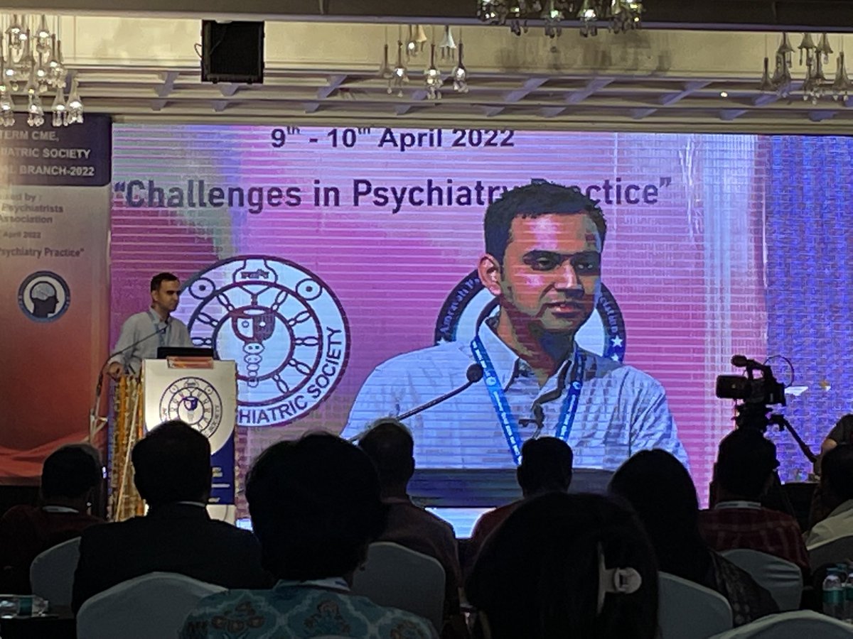 docbhooshan's tweet photo. Dr Srinivas. NIMHANS.
"Stem cell therapy has NO clinical role for treatment of ANY mental health issue at present and probably for quite some time in future"

Thanks Sir for saying this aloud. IPS has a clear directive against suggesting stem cell therapy to patients. https://t.co/uDvuJaRw8O