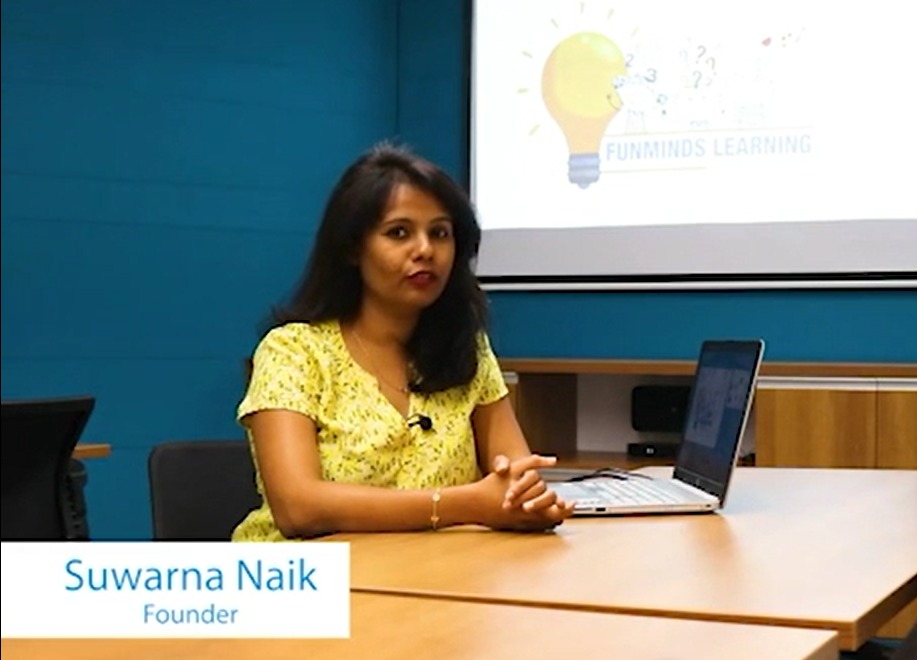 AIMtoInnovate's tweet photo. Gamifying learning for young minds, one game at a time!๐ฎ
@suwarna42766881, founder of FunMinds Learning Tech LLP highlights how with @aicgim's guidance, the startup aims to nurture kids for the future. #InnovationsForYou
๐๏ธKnow more - https://t.co/eqHUNcFNev https://t.co/DmaanrWgkW