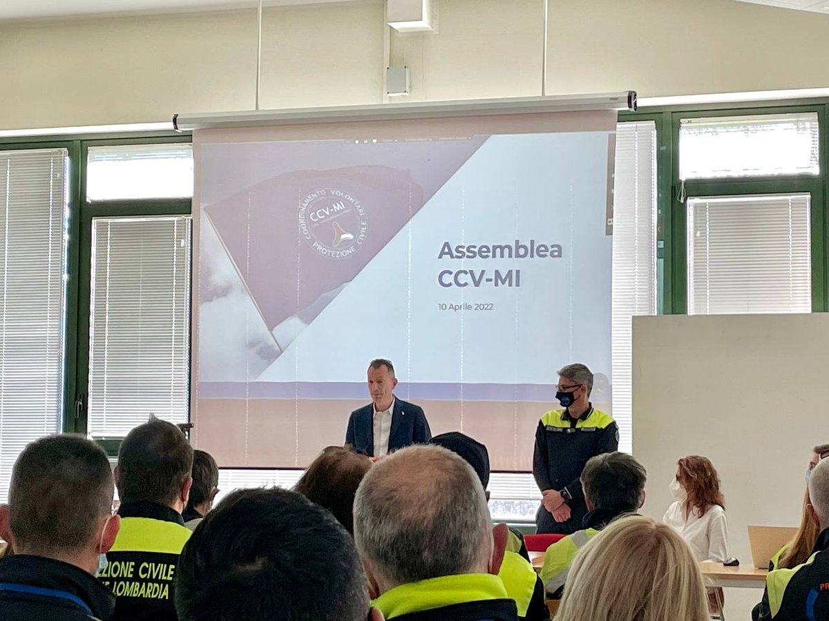 ccv_mi's tweet photo. Al via all’assemblea del CCV-MI. Tanti gli argomenti in discussione per migliorare il ruolo del volontariato di Protezione Civile di Città metropolitana di Milano.

#protezionecivile #milanocittametropolitana #volontariato https://t.co/S3IE5h9mJq