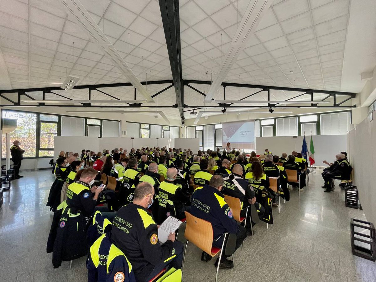 ccv_mi's tweet photo. Al via all’assemblea del CCV-MI. Tanti gli argomenti in discussione per migliorare il ruolo del volontariato di Protezione Civile di Città metropolitana di Milano.

#protezionecivile #milanocittametropolitana #volontariato https://t.co/S3IE5h9mJq