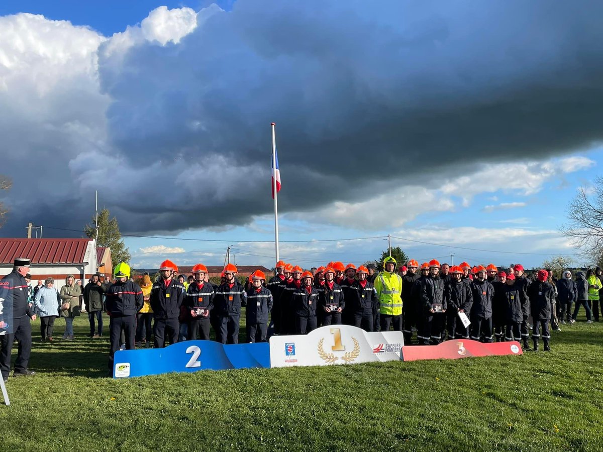RTD des jeunes sapeurs <a href="/PompiersFR/">Pompiers de France</a> 
🥇 Digoin
🥈Mâcon
🥉Chalon-sur-Saône

Bravo à toutes les sections de votre participation, merci aux animateurs, aux jurys pour leur implication , au centre et l’amicale de Perccy/ Genelard pour l’organisation 

➡️ RDV le 7/04/22 pour le RTR