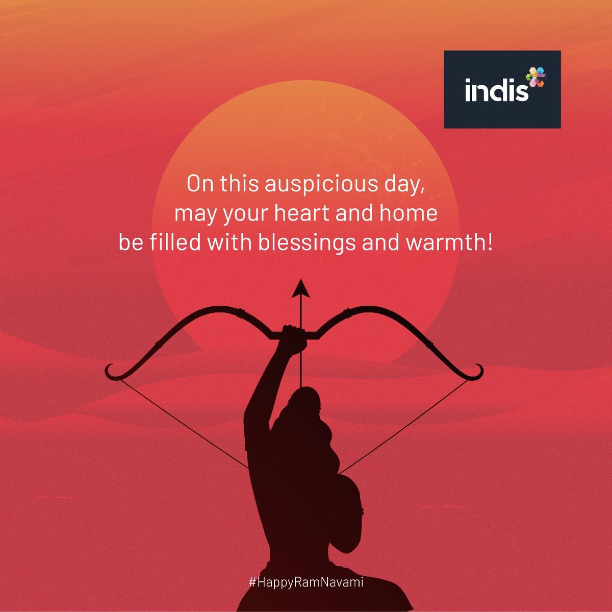 INDISHyd's tweet photo. Wishing you and your family a happy and blessed Ram Navami!
#INDIS #ONECITY #PBELCITY #VBCITY #VIVACITY #SpringDale #RamNavami #RamNavami2022 https://t.co/8eb9Ypwj3X