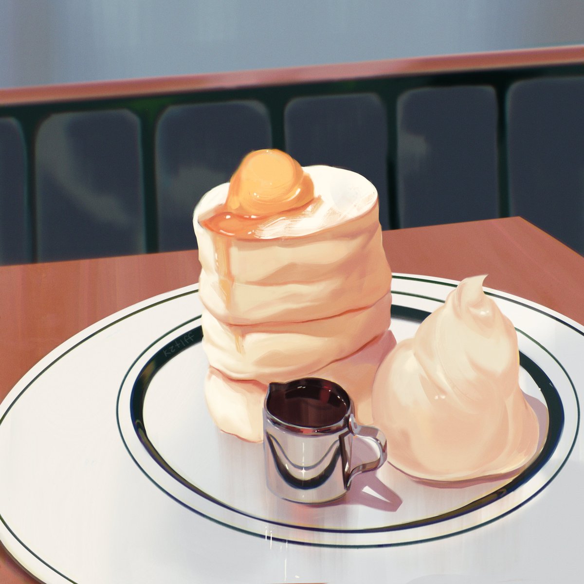 szepotify's tweet photo. i ate fluffy pancakes ✨🥞 https://t.co/kT75Rb74mi