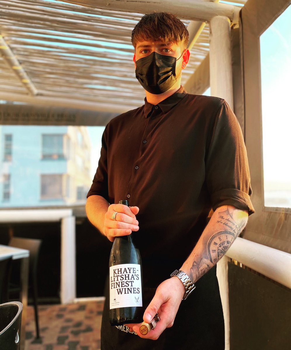 khayelitshawine's tweet photo. Finest wines served by the best. We are so lucky to have brand advocates like #cafeorca Melkbosstrand π·. https://t.co/MwlJKc6E4v