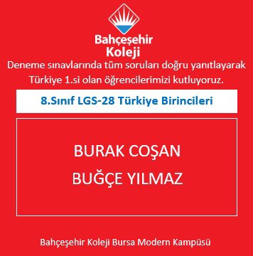 LGS’ye doğru tam hız devam
💫⭐️👏👏
<a href="/BursaModernBK/">BahçeşehirBursaModern</a> #bahçeşehirkoleji