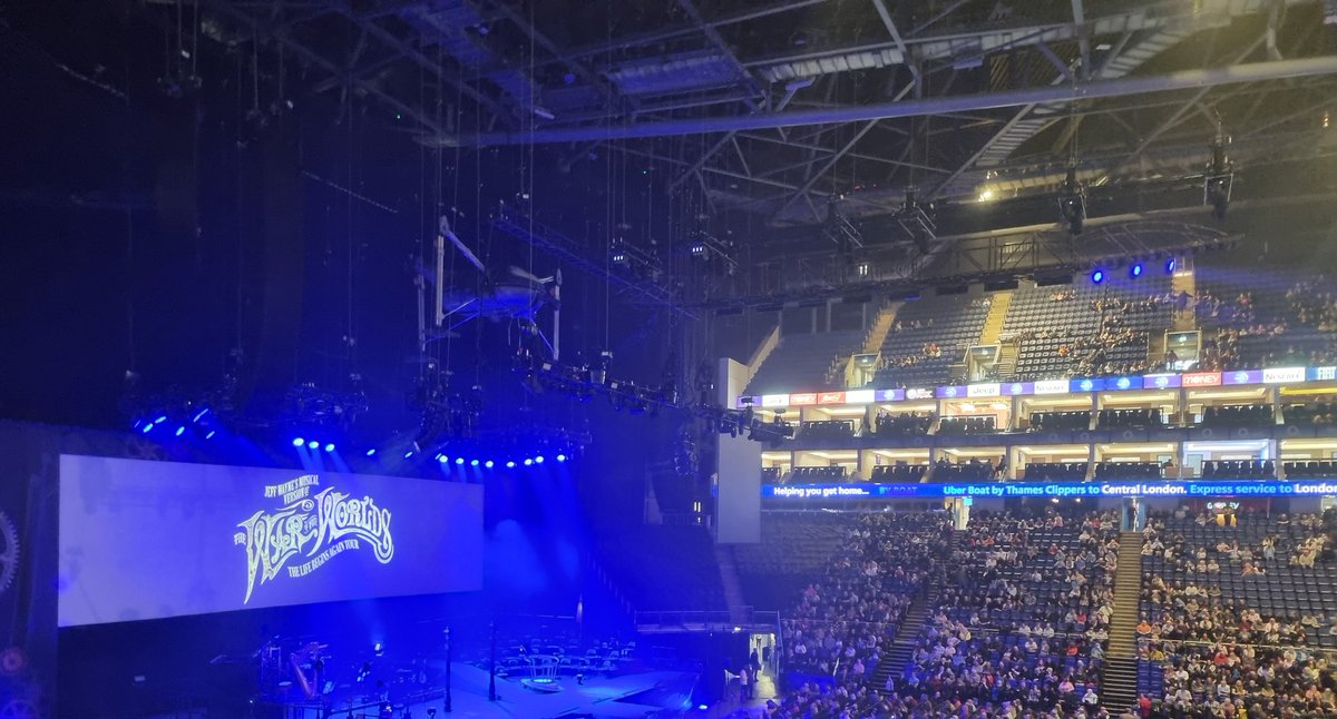 Wow, great show <a href="/TheO2/">The O2</a> last night. Congrats to the musicians &amp; cast. V impressed by <a href="/keviclifton/">Kevin Clifton</a>, <a href="/MrDuncanJames/">Duncan James</a> &amp; <a href="/_ClaireRichards/">Claire Richards</a> &amp; great to hear <a href="/thenathanjames/">Nathan James</a> fab voice again.  Thought provoking stuff at this current time. #warofworlds