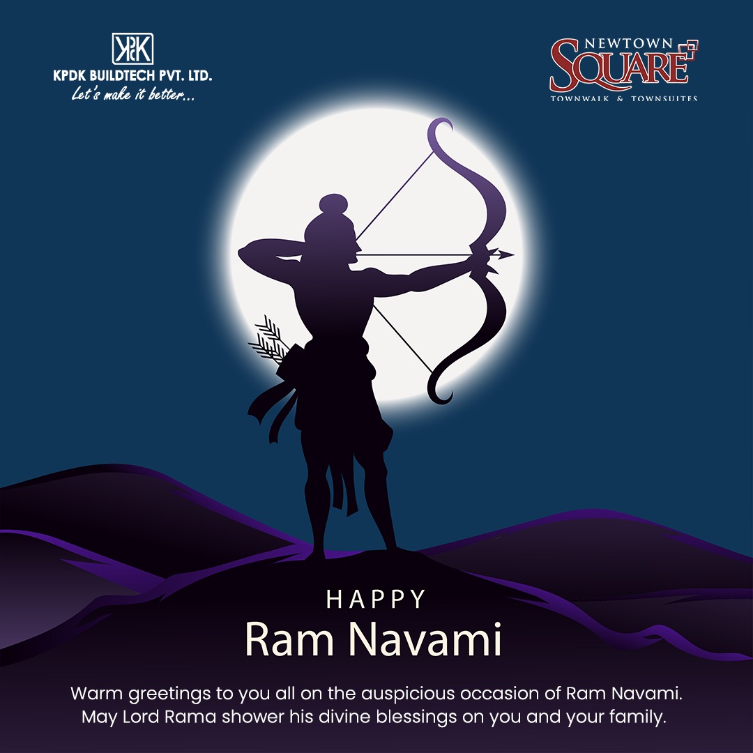 Newtownsquare_'s tweet image. Warm greetings to you all on the auspicious occasion of Ram Navami. May Lord Rama shower his divine blessings on you and your family.
#happymahanavami #kpdkbuildtech #newtownsquare