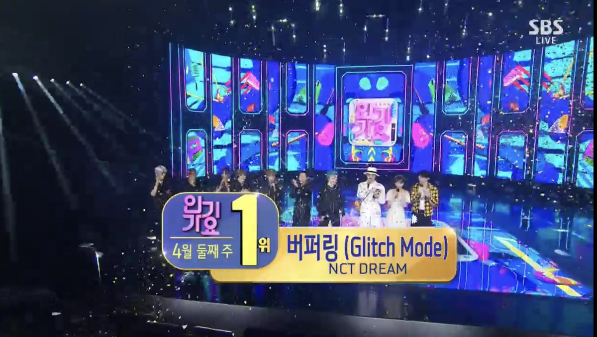 🎉NCT DREAM 인기가요 1위🎉

버퍼링 다섯번째 1위를 축하합니다💚
#GlitchMode5thWin 🏆🏆🏆🏆🏆
#버_버퍼링_5번째_1등이야

<a href="/NCTsmtown/">NCT</a> <a href="/NCTsmtown_DREAM/">NCT DREAM</a>
