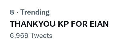 yenkzygirl_14's tweet photo. More fresh tweets, Fam.
THANKYOU KP FOR EIAN
#KPwithEian | @EianRances https://t.co/gHzOKrh5EH