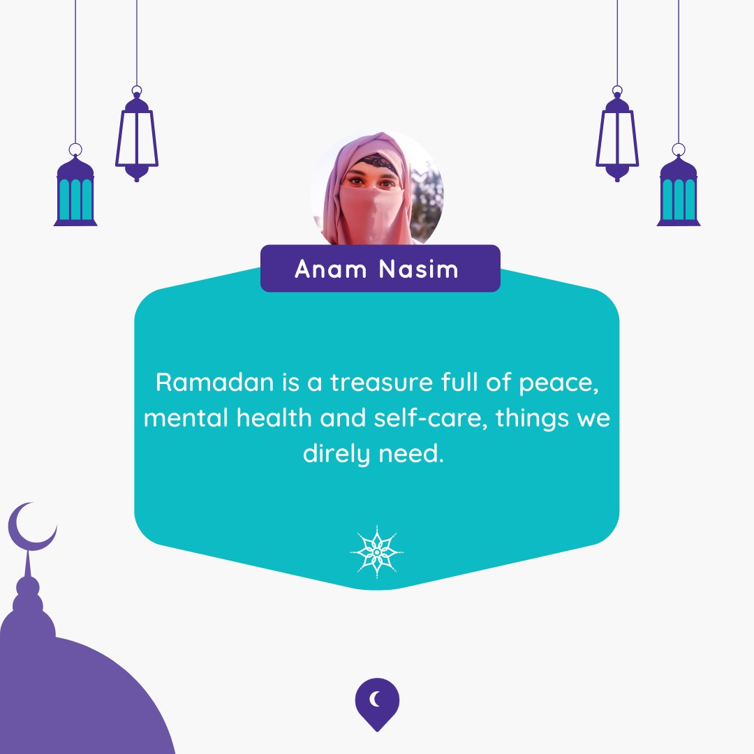 ImamConnect's tweet photo. A quote for Ramadan from service provider Anam Nasim who is a Clinical Psychologist & CBT Specialist on ImamConnect.
You may click here to visit her profile:
https://t.co/z6ZMFxnxiw
#ImamConnect #Ramadanquote #Ramadankareem #Ramadanmubarak https://t.co/gd6cXhQi3K