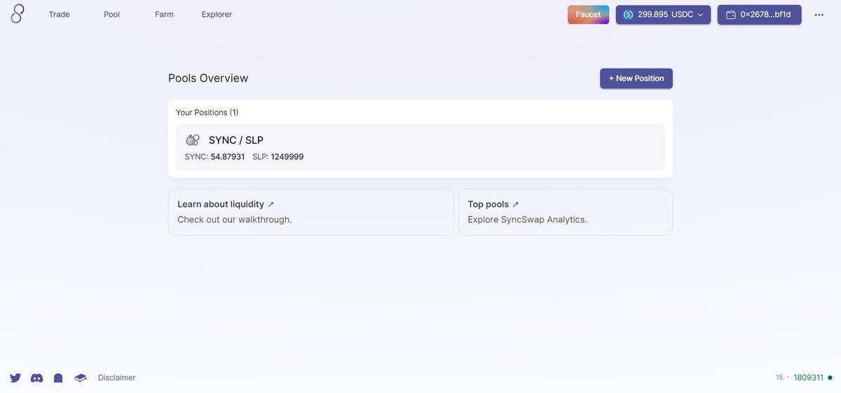 taehoho0808's tweet photo. @syncswap

Nice to use testnet. Really good experience.

https://t.co/8MteQ4DiJn

https://t.co/5NUtk5bZQb

#L222 #zkSync #Layer2 #ZKRollup #testnet #Ethereum #DeFi #DEX https://t.co/1sQJWeZ4lv