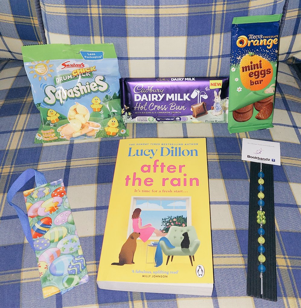 First up on the blog today is a giveaway for this bundle of Easter treats which includes a copy of #AfterTheRain by @lucy_dillon shazsbookblog.blogspot.com/2022/04/easter…