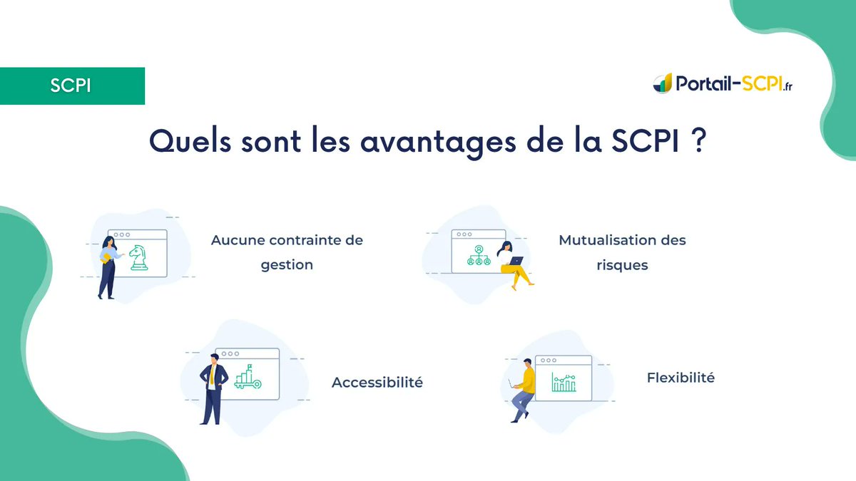 Quels sont les avantages de la #SCPI ?
Nous y répondons ⤵️ 
🔗 portail-scpi.fr/scpi/ 

#pierrepapier #immobilier #patrimoine #investissement