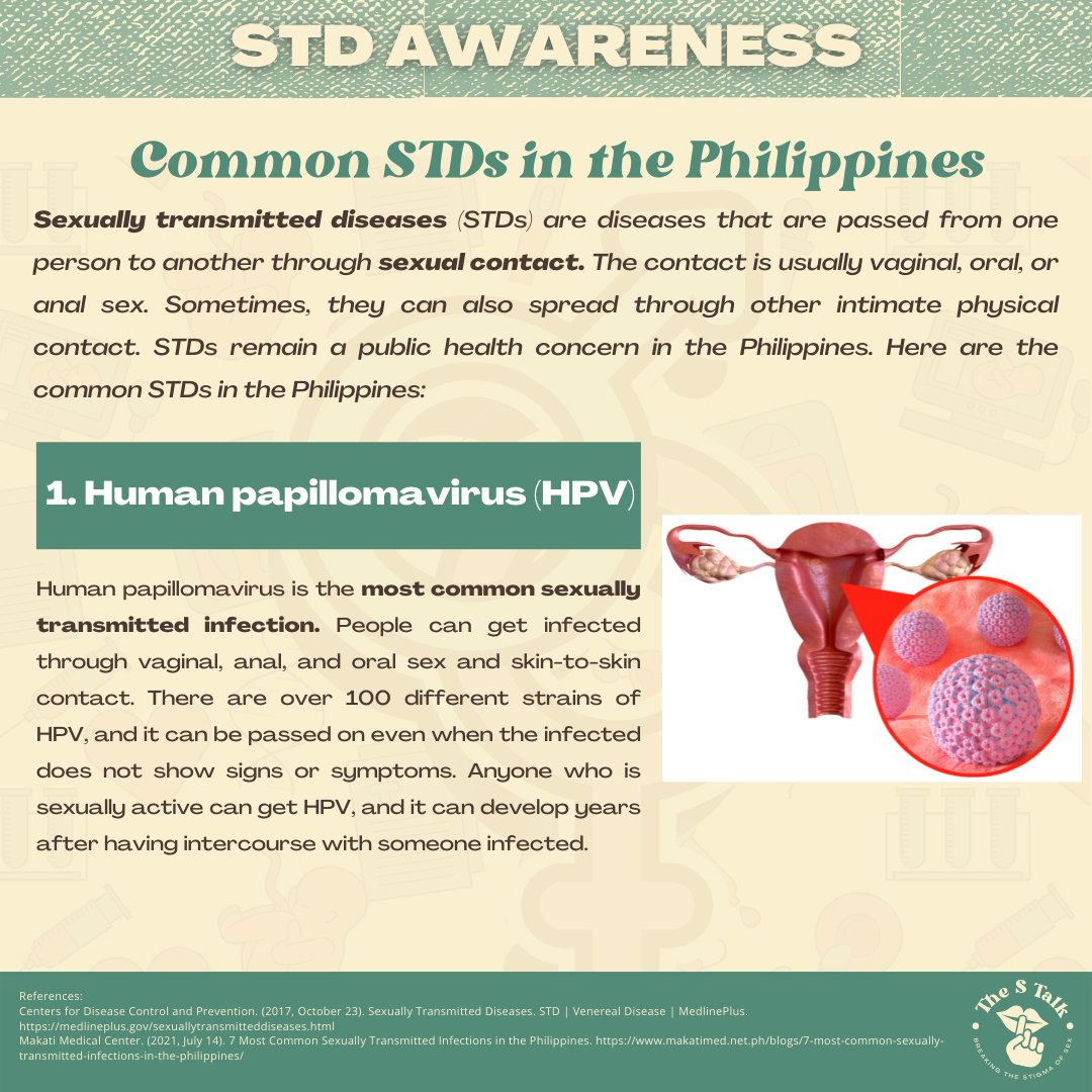 official_s_talk's tweet photo. STDs or Sexually transmitted diseases are diseases that are passed from one person to another through sexual contact.

Stay tuned for more updates.

#TheSTalk
#BreakingTheSexualStigma

(2/2) https://t.co/hgIyiu2OLy