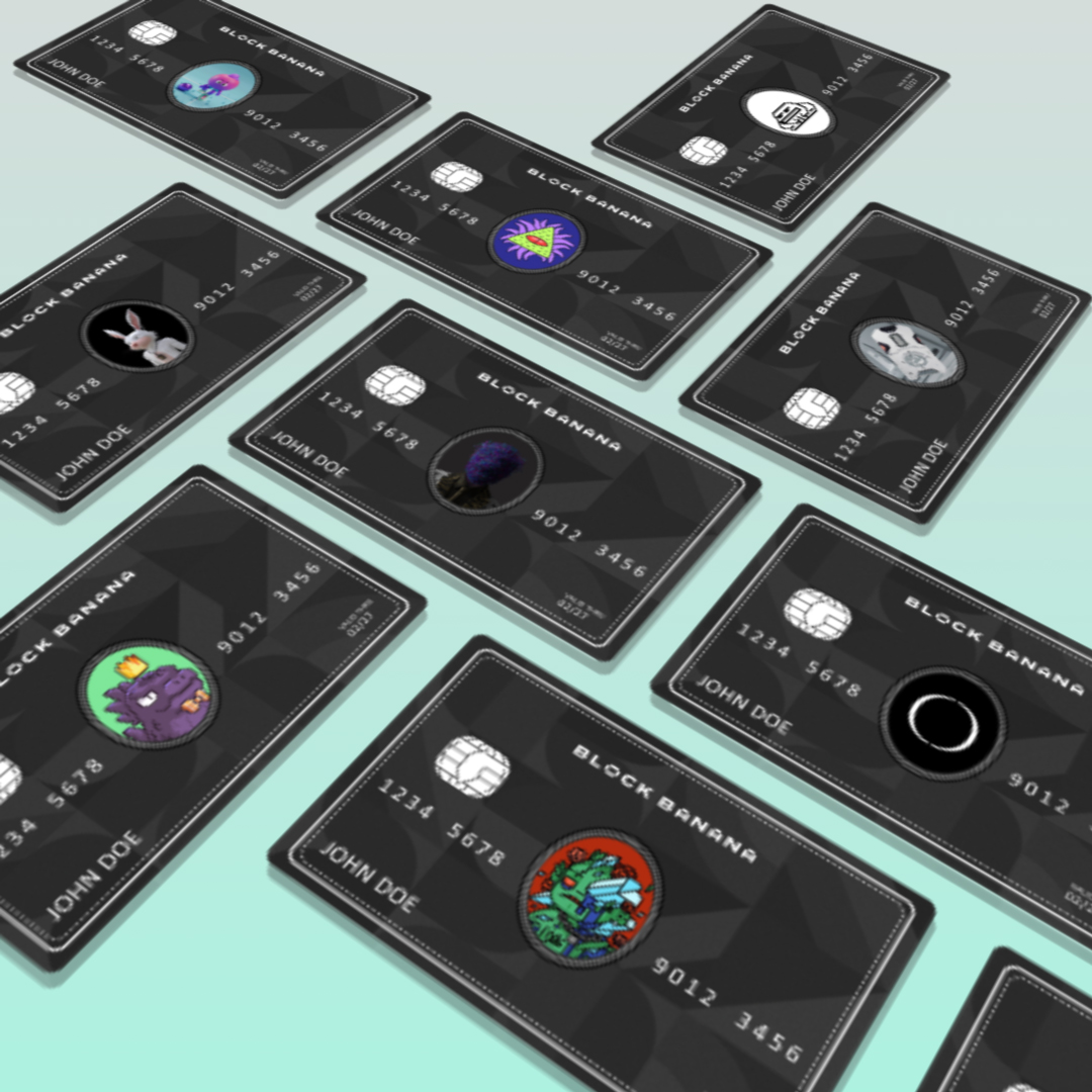block_banana's tweet photo. Want to partner up with @block_banana to launch your project’s exclusive card, powered by your NFT? 

DM Now!

@flufworld
@Deadfellaz
@psychanon
@CBCreepz
@outland_art
@KaijuKingz
@cryptoadzNFT
@MetaHero_
@altstatemachine

#blockbanana #NFTs #creditcard #metaversecard #web3 https://t.co/68iRQ4i6uV