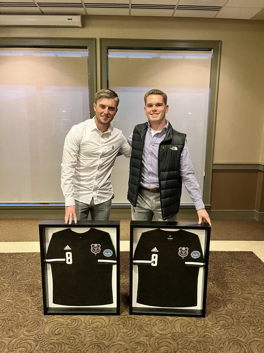 Celebrating some achievements at the team banquet tonight after a great year!

🎖All-Region
🏅All-Conference
👨🏻‍🎓Seniors 

#panthers