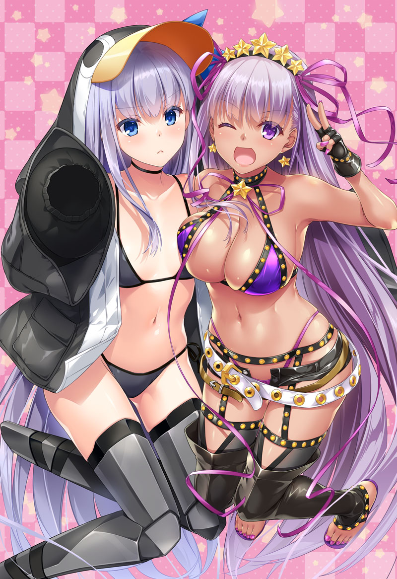 DailyBBChanneru's tweet photo. [#DailyBB Special, it's my little daugther @DailyMeltryllis  B-day, congrats Melty :3 #FGO #FateGO #BB #MoonCancer #Meltrillys #AlterEgo🎭] https://t.co/Gk71BycPFw