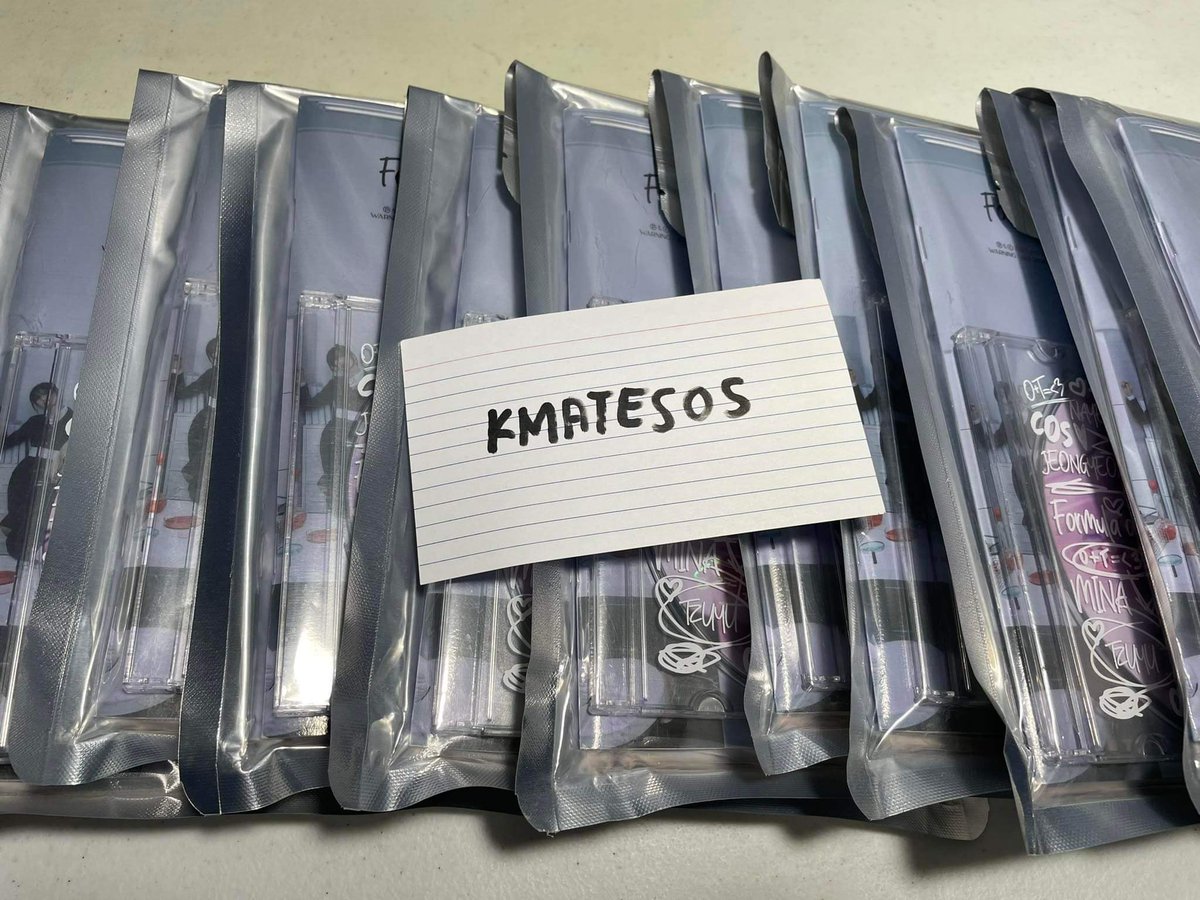KMatesOS's tweet photo. #KMatesOnhands
Help us rt!☺️

TWICE FOL Result File (Sealed)
🏷️800php + sf

Dm to order! https://t.co/SeXzqd4VOy