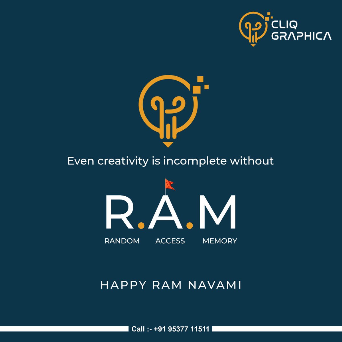 CliqGraphica's tweet image. Happy Ram Navami
#ramnavmi #lordrama #rama #indianfestival #shreeram #jayshreeram #sitaram #siyaram #spiritual #hindu #hinduism #advertisement #advertisingagency #graphicdesign #creativeideas #socialmedia #branding #brandidentity #brandpromotion #cliqgraphica #morbi #india