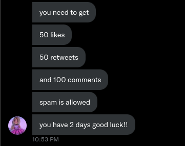 talya_us's tweet photo. A special rtd from my friend! can yall help me? https://t.co/Tb2J5HFnpp