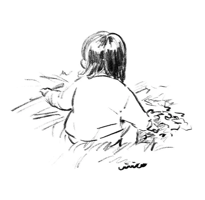 最近ささっと描くスケッチがたのしい 