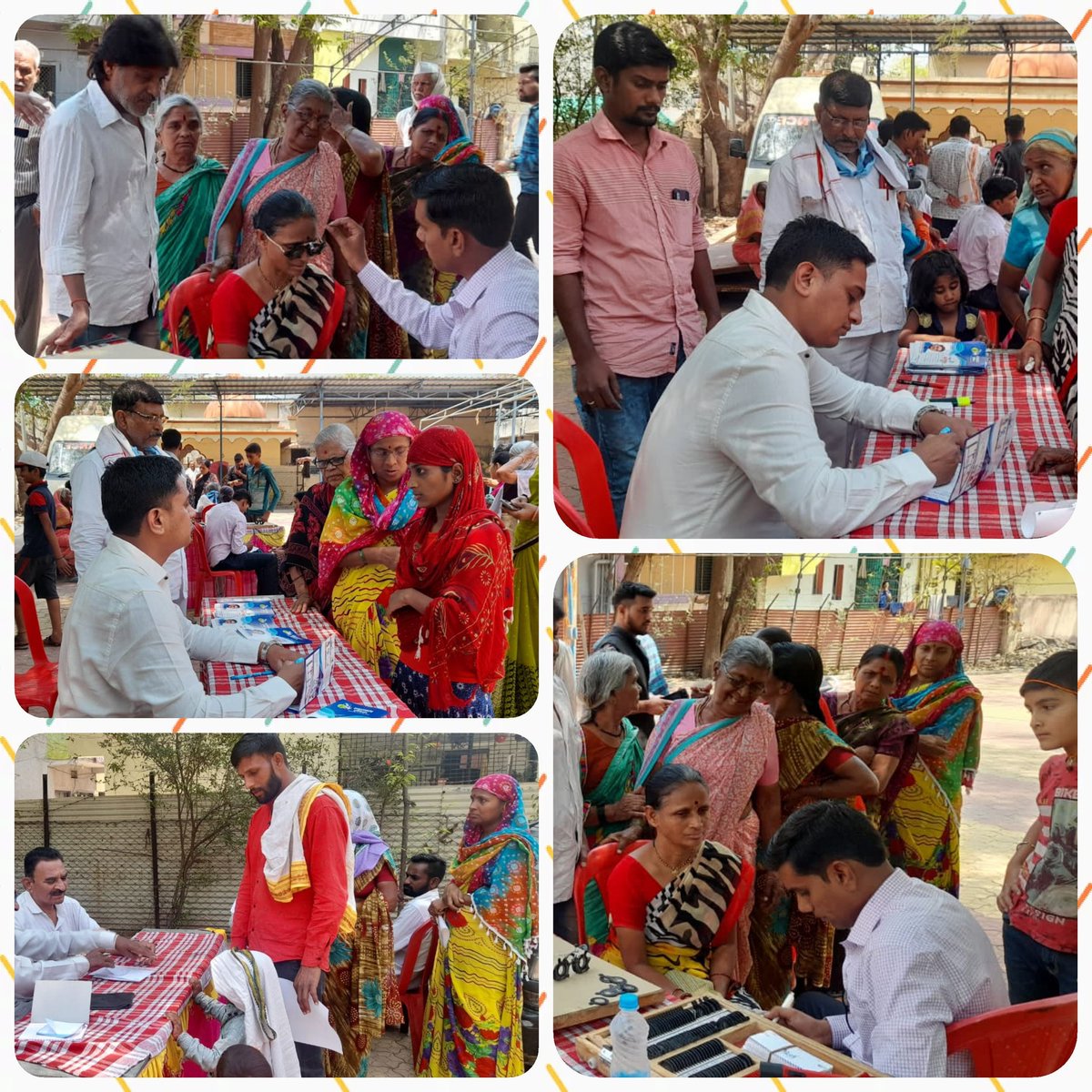 Great health camp in Shivnagar🩺🚩 by NYCI #MAHARASHTRA  

Around 200to250 citizens participated in the grand health camp at Samajmandir on the occasion of Shri Ram Navami and Health Day on behalf of Shri Ram Navami Social Festival Committee, Shivnagar at Akola.
<a href="/amarprasadreddy/">APR</a>