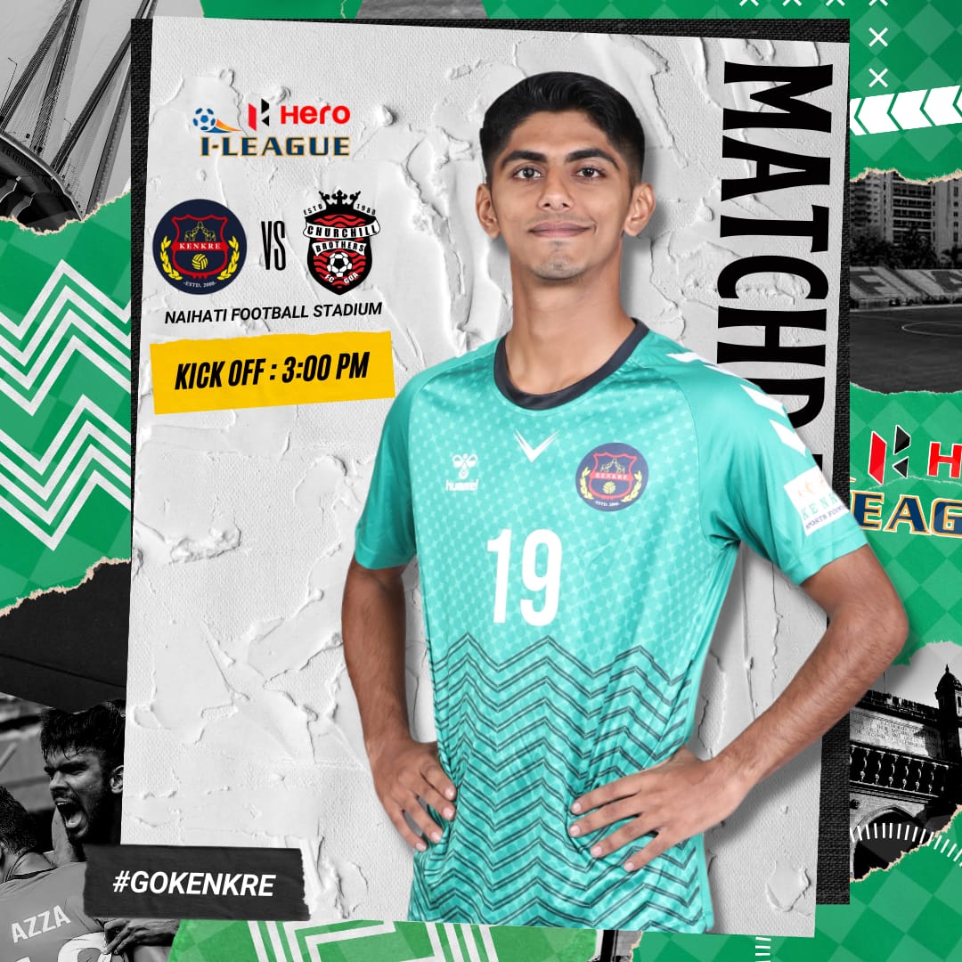 mumbaikenkrefc's tweet photo. #MatchDay
π | Churchill Brothers
β± | 03:00 pm
π | Naihati Stadium
π | Hero I-League
πΊ | 1Sports
π± | 1Sports Facbook Page
#οΈβ£ | #KENCBFC
#GoKenkre #AaplaKenkre
#HeroILeague #IndianFootball https://t.co/PoT0DS6cia