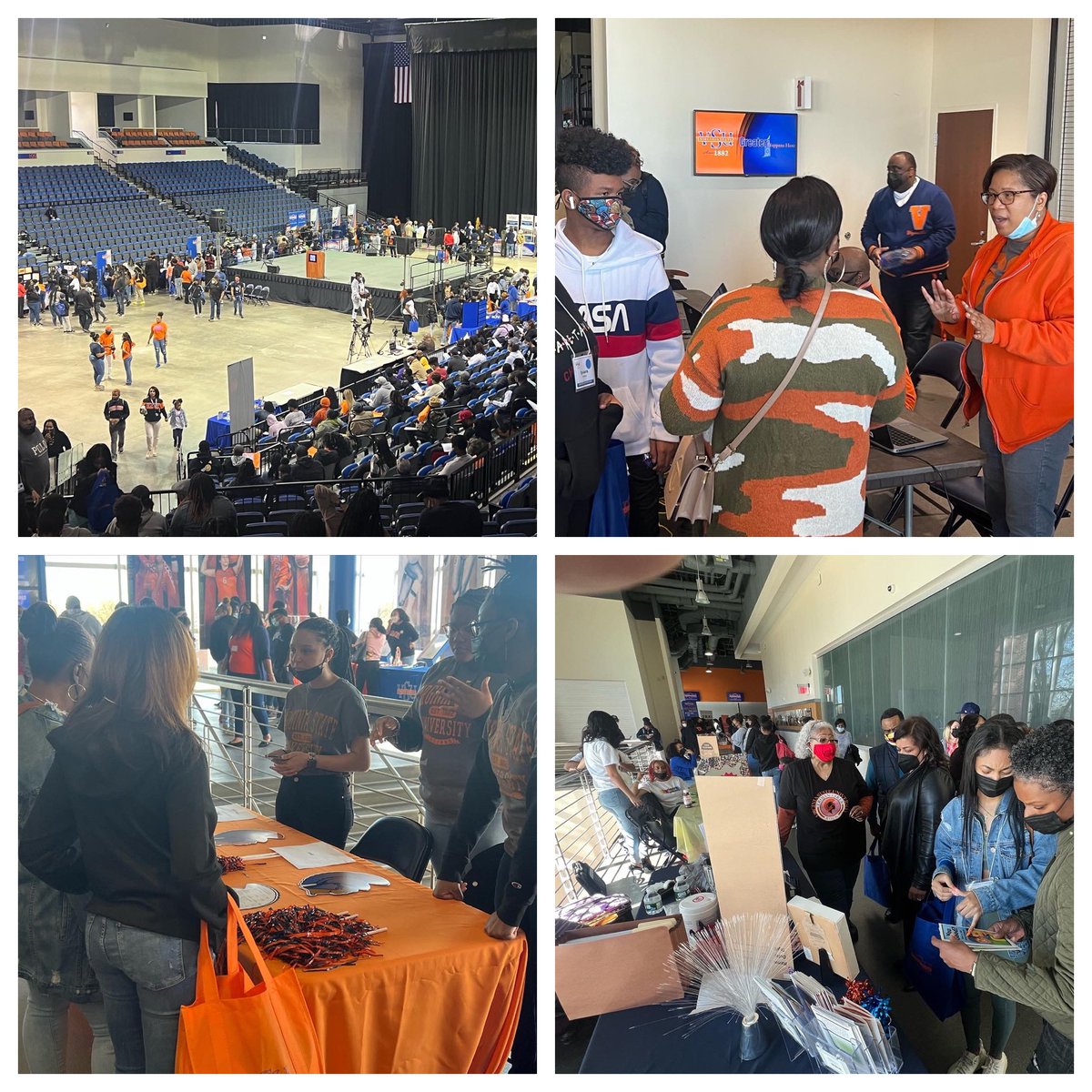 musikal_nupe's tweet photo. Spring Open House! Glad to welcome our new Trojans!!! 🧡💙
#VSU #GreaterHappensHere #VSUAA #NationalPresident #DevotedAlumnus https://t.co/mTKvD8TMsq
