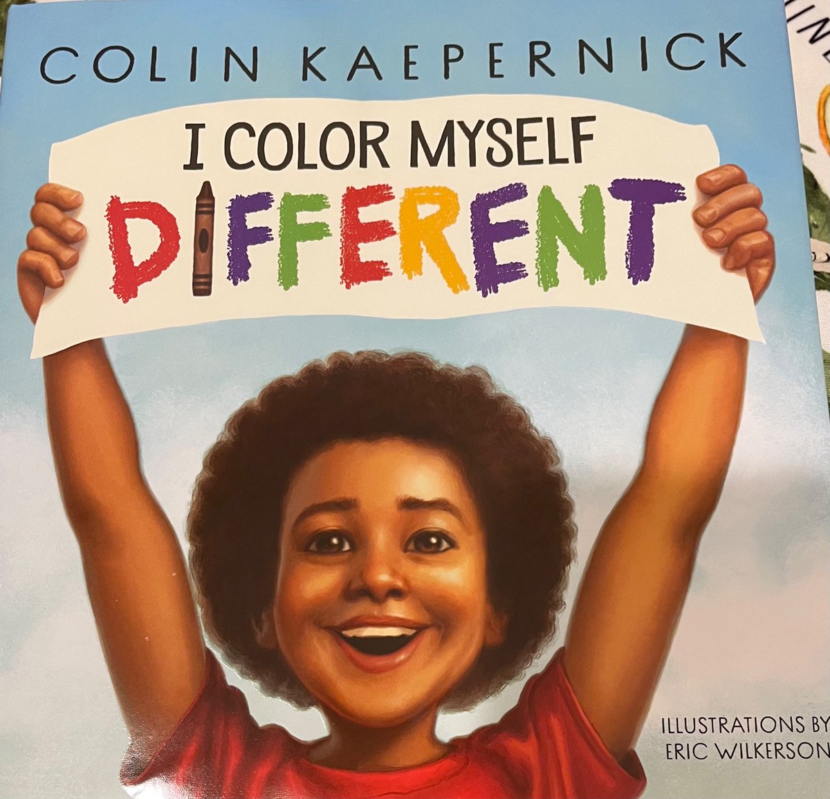 rockiestl's tweet photo. Can’t wait to read Colin Kaepernick’s book to my Grandson 😊 https://t.co/qI8PmD9toJ