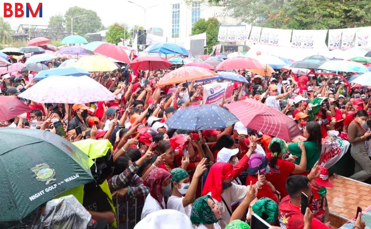 bongbongmarcos's tweet photo. Damo nga samalat, Borongan sa inyong pagtanggap sa Uniteam at sa aming mensahe ng pagkakaisa. 

Pinaglalaban po natin ito dahil naniniwala kami na ang pagkakaisa ang unang hakbang upang tayo’y makabalik sa mas magandang sitwasyon, sa mas magandang ekonomiya. https://t.co/cUX4KYSHhd