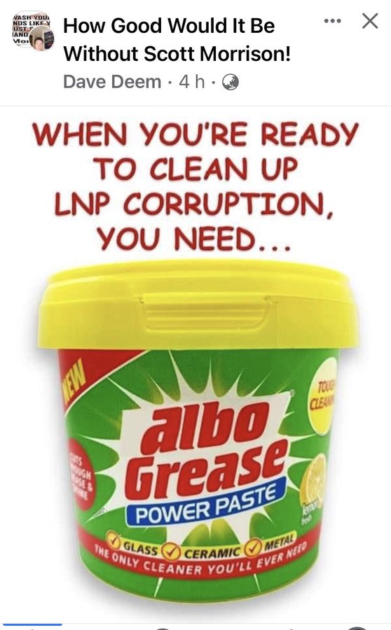 SusanLa69642683's tweet photo. @AlboMP @LesStonehouse https://t.co/HN8eOaeLyV