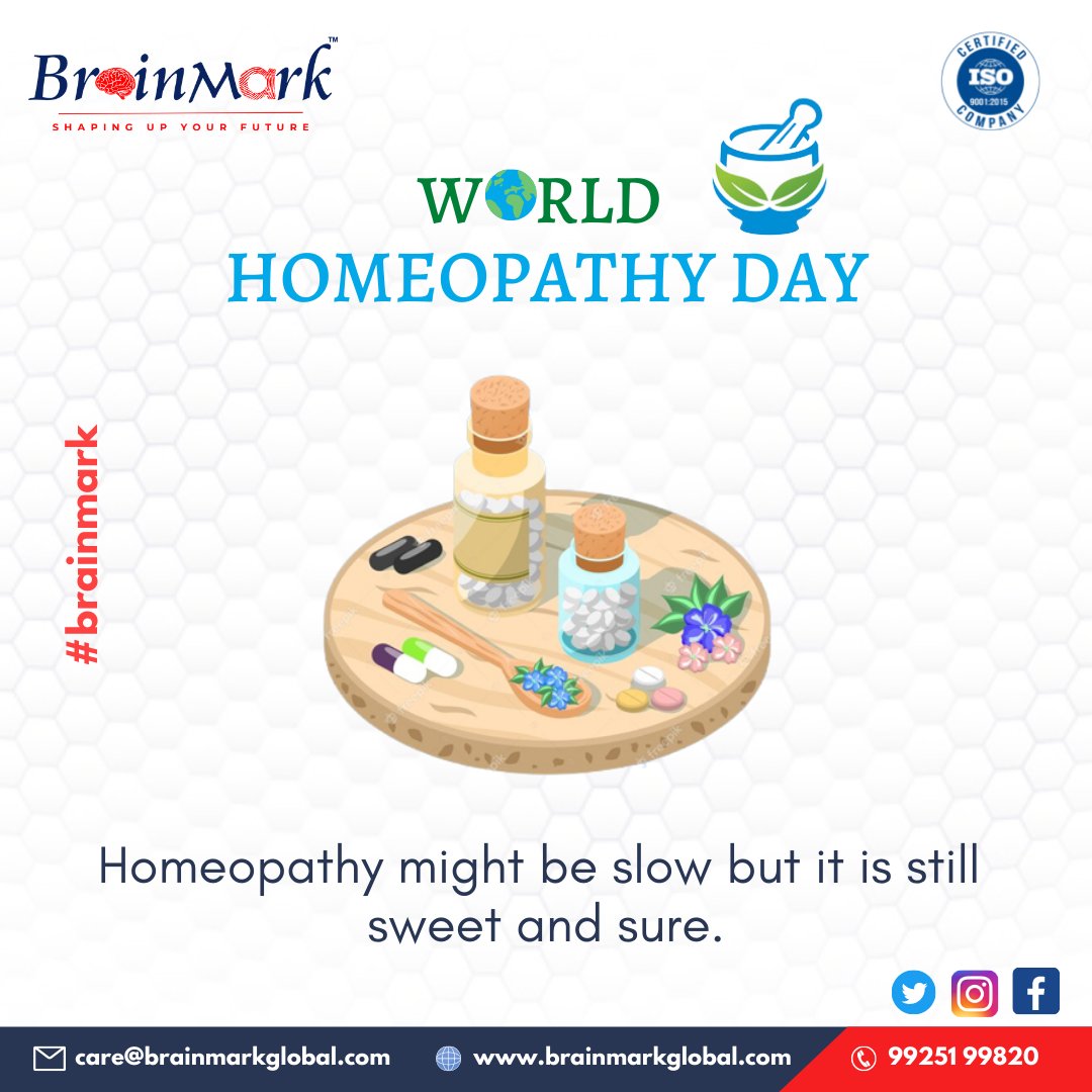 BRAINMARK_DMIT's tweet photo. World Homeopathy Day
 #brainmark  #DMIT #counselling #career #glyphologicalassessment #bls #WorldHomeopathyDay https://t.co/NmXNOYbnQW