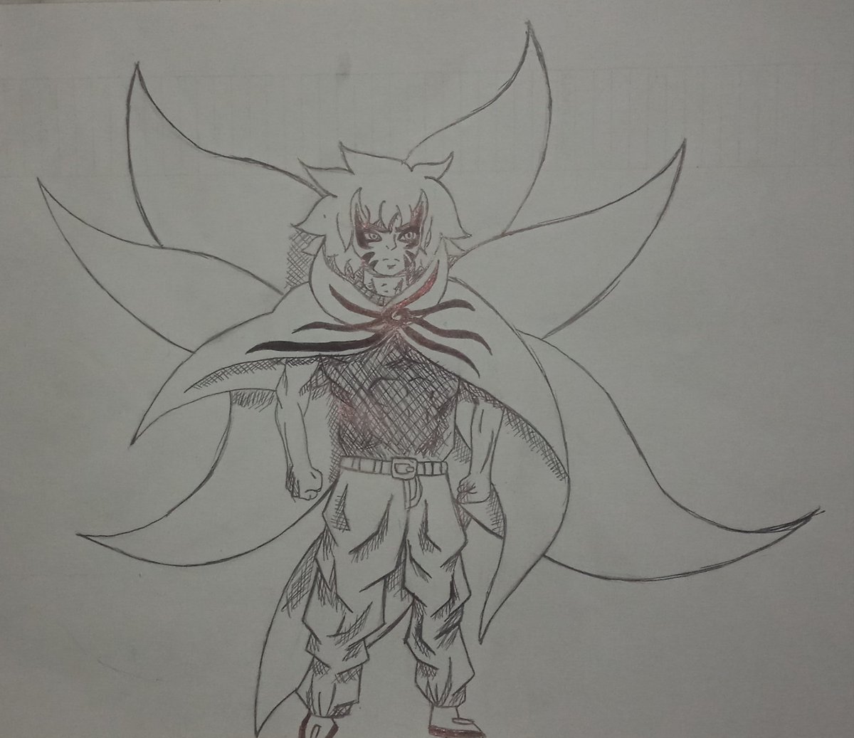 SunColors34's tweet photo. Ayuda banda tengo miedo de colorearlo :') 

#OC #NarutoShippuden #ModoBarion #BorutoNarutonextgenerations https://t.co/SHfyTDEvQZ