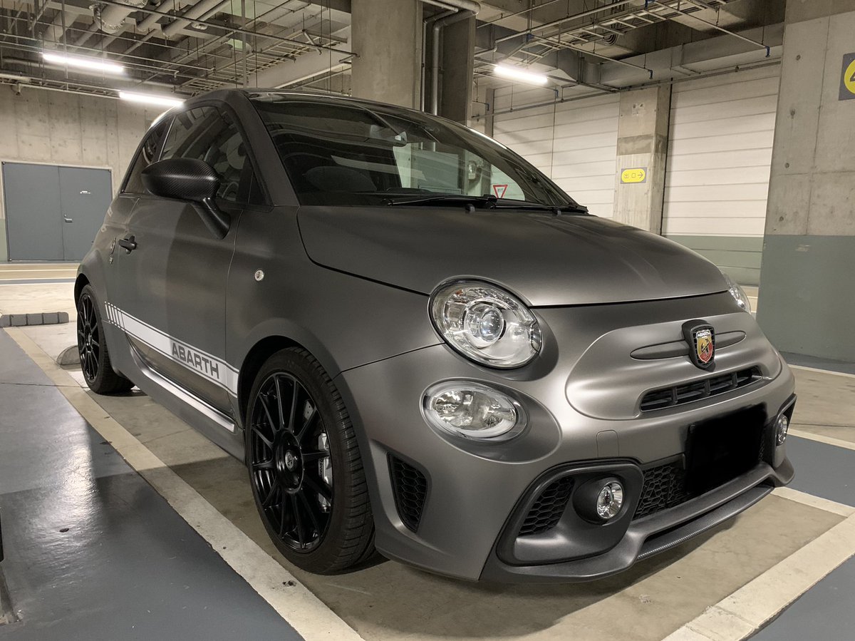 Nut19S's tweet photo. 2022/04/09 納車しました。
ABARTH 595 Competizione PP3
宜しくお願い致します。
#ABARTH https://t.co/YrdENuCnJ6