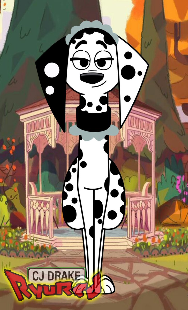 NewCJDrakeRyu's tweet photo. To pass the time, I thought of drawing Delilah in her maid outfit.

I hope you like it.
Adieu.

#101DalmatianStreet #digitalart #Save101DalmatianStreet #fanart https://t.co/62lP8YUu3h