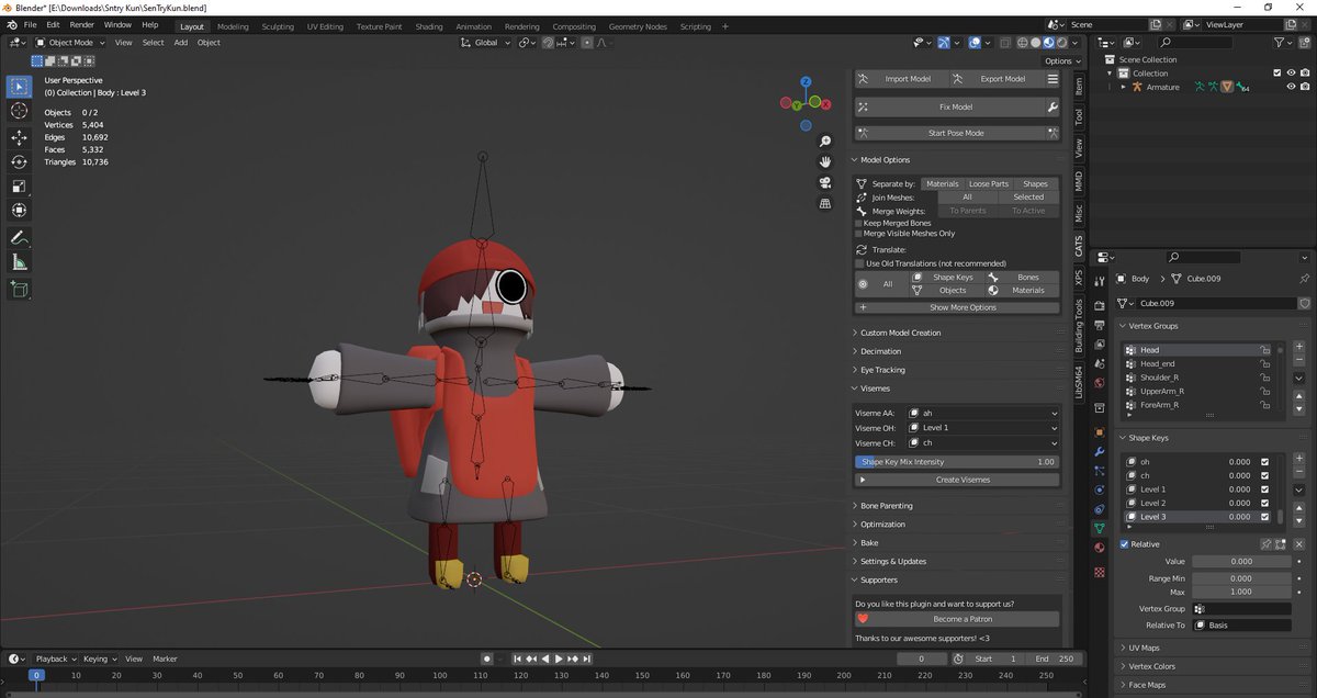 KazzySpazzy's tweet photo. made the cute Sentry kid from Maggie Sea's video (Aren't they a cute?) https://t.co/V35TbzBgg4 If you know their Twitter tag them
-
#Blender3D #blenderart #VRChat #VRChat_world紹介 #VRChat始めました #VRChat_world #TF2 #TeamFortress2 #Valve #HalfLife2 #Portal #Mannco https://t.co/B3yjUd4F4d