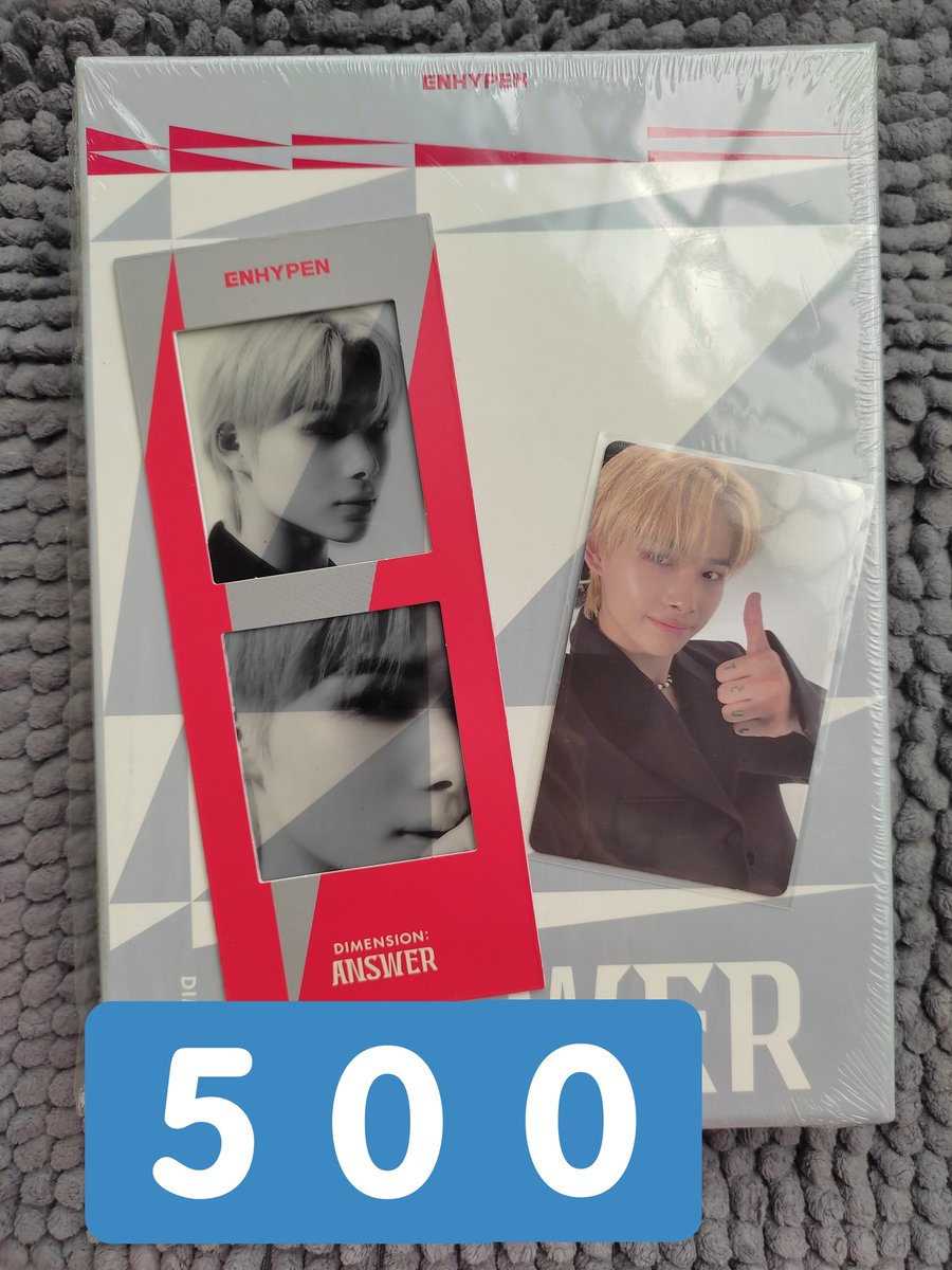 143cart's tweet photo. wts lfb ph enhypen #bbeesells
Enhypen Dimension Answer
- all onhand
- mint conditions
"mine + member"
dop: payo/3 days reservation
mod: sco ggx sdd
🏷️ jay sunghoon ni-ki set pc pola bookmark unsealed album no yet ver https://t.co/lplfB33mr9