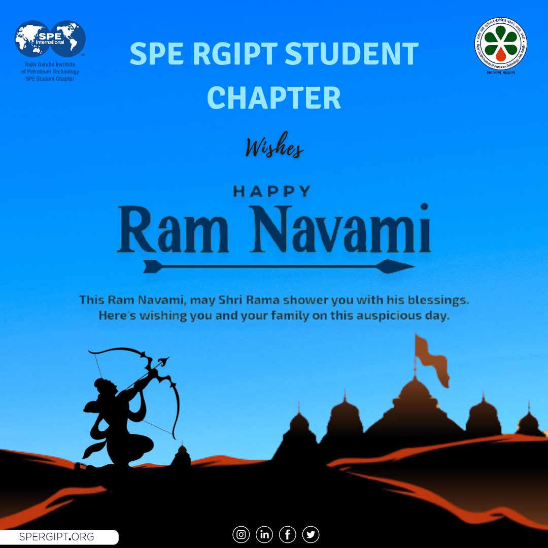 spergipt's tweet photo. “The Rama who we all know taught us to stay on the path of righteousness, the ideals he left are eternal.” May Lord Ram help us in following path of righteousness &amp; bring us fame, fortune and fullness. Wishing you peace and prosperity on this auspicious day. #ramnavami2022 https://t.co/gGnRHfmMpy