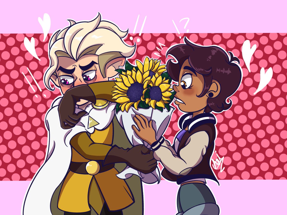 “Umm… these are for you” 🌻✨

#lunter #huntceda #goldenluz #huntluz #luzxhunter #hunterxluz #LuzNoceda #tohHunter #goldenguard  #toh #tohfanart #TheOwlHouse #TheOwlHouseSeason2