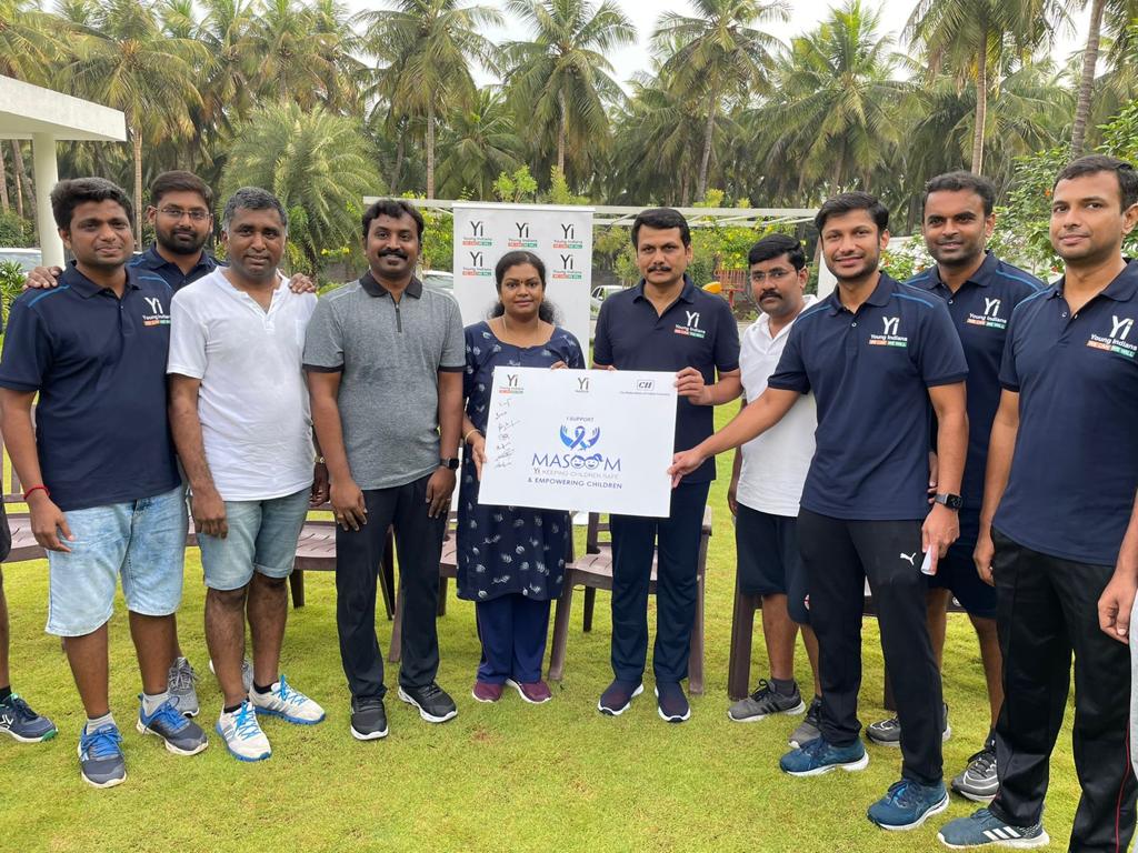 An emerging &amp; enthusiastic team 'Young Indians', part of confederation of Indian Industry (CII) initiated a fitness program 'Walk Karur Walk'. I inaugurated the event and conveyed my wishes by this morning. 

Don't sit, get fit..

 #WalkIndiaWalk #YiHealthWeek #WalkKarurWalk