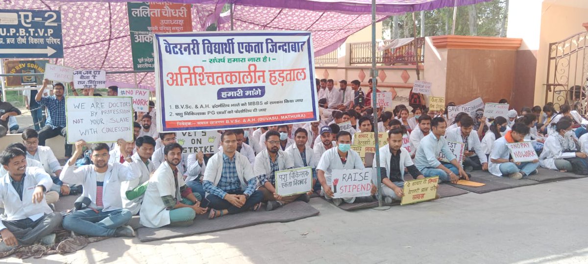 सफलता नजदीक है..
बस लड़ना थोड़ा ज्यादा देर तक है..!!💪
#UP_Vet_Stipend 
#DUVASU_Mathura 
#SVPUAT_Meerut 
<a href="/dharampalbjpmla/">Dharampal Singh</a> <a href="/pdevendra/">Devendra Pandey</a> <a href="/sudhirk_garg/">Sudhir Garg</a> <a href="/myogiadityanath/">Yogi Adityanath</a> <a href="/PMOIndia/">PMO India</a> <a href="/PRupala/">Parshottam Rupala</a> <a href="/drsanjeevbalyan/">Dr. Sanjeev Balyan</a> <a href="/MLA_Meghshyam/">Meghshyam Singh (मैं हूँ मोदी जी का परिवार )</a> @dmmathura7512 <a href="/ncbjp_laxmi/">Laxmi N Chaudhary</a> <a href="/ANINewsUP/">ANI UP/Uttarakhand</a> <a href="/News18UP/">News18 Uttar Pradesh</a>