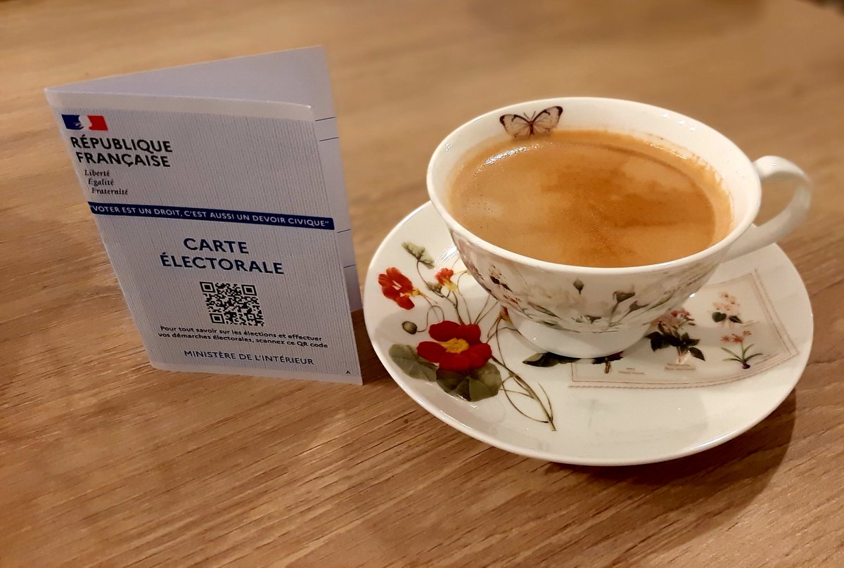 Premier tour de l'élection présidentielle.
Votons 👍