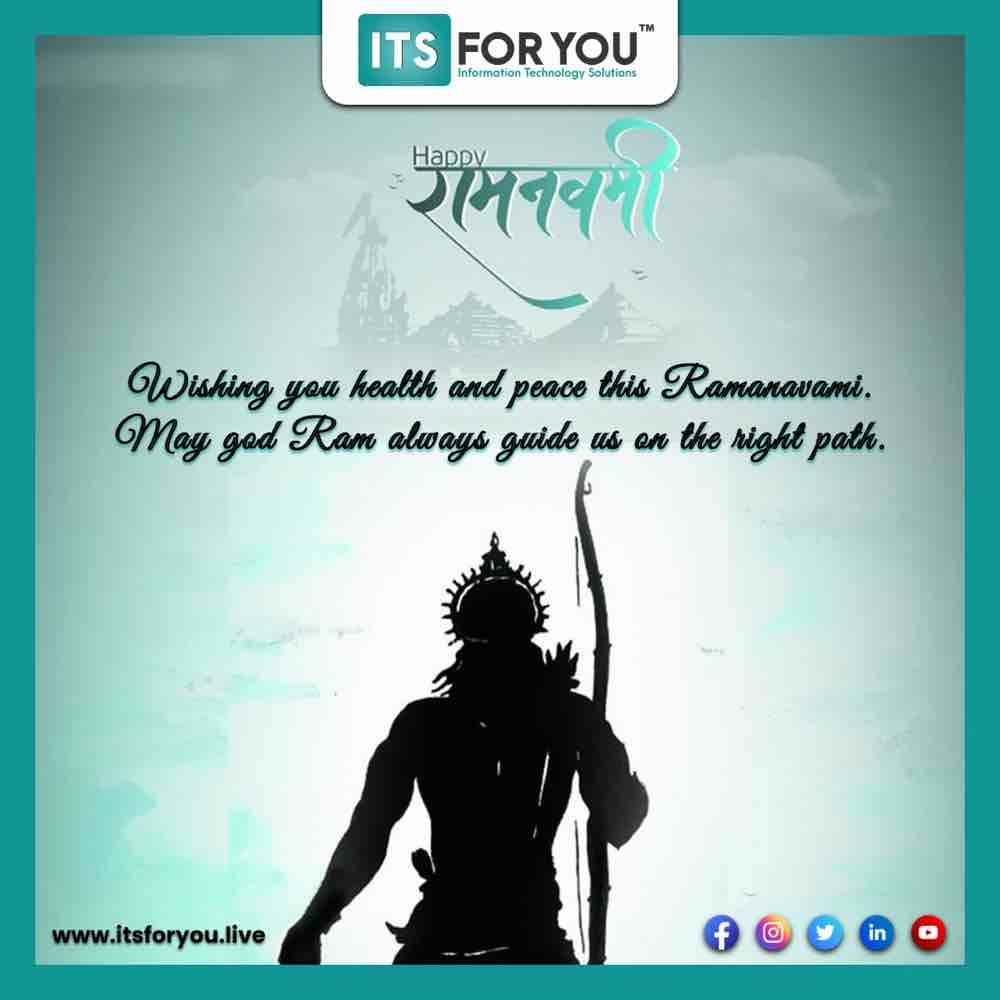 ITSFORYOU_LIVE's tweet photo. Wishing you health and peace this Ramanavami.
May God Ram always guide us on the right path.

#RamNavami #HappyRamaNavami #jaishreeram #ChaitraNavratri #श्रीराम #SpiritualSunday #ज्ञानगंगा #Navratri #HappyNavratri #navratrifestival #chaitranavratri #bestahead #ITSFORYOU https://t.co/BriPQBVmjb