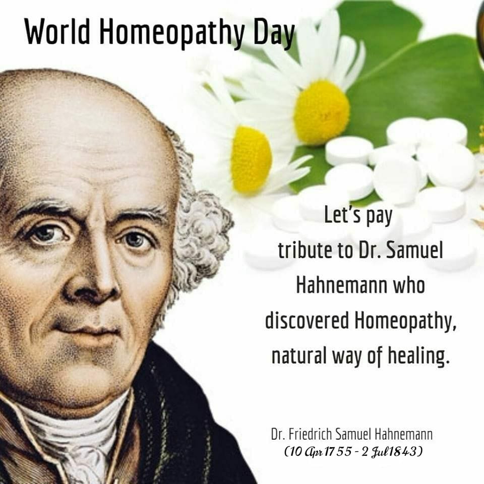 Let's pay tribute to Dr Samual Hahnemann on #HomeopathyDay 
#WorldHomoeopathyDay

#Homeopathy a alternative system of #medicine 
C:Sahoo 
#philately #stamp #stamps