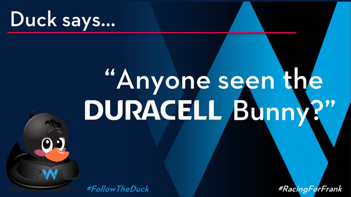 WilliamsF1Duck's tweet photo. I’m fully powered up for this race, it’s been a long wait to race again in Australia. Let’s do this Team.
#WeAreWilliama #RacingForFrank #AustraliaGP https://t.co/i1LexQAHEw