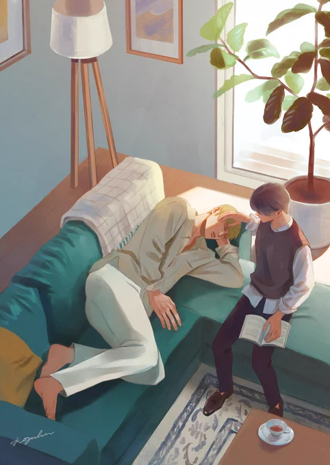 君の寝息しか聞こえない午後 