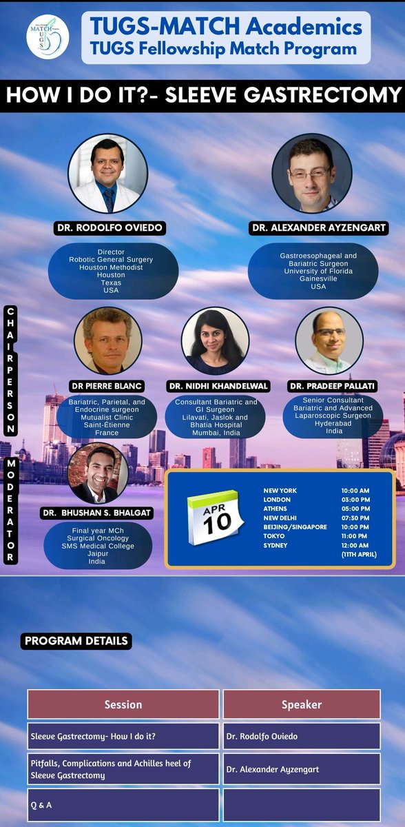 TUGS Fellowship Match Program (TUGS-MATCH) tweet media