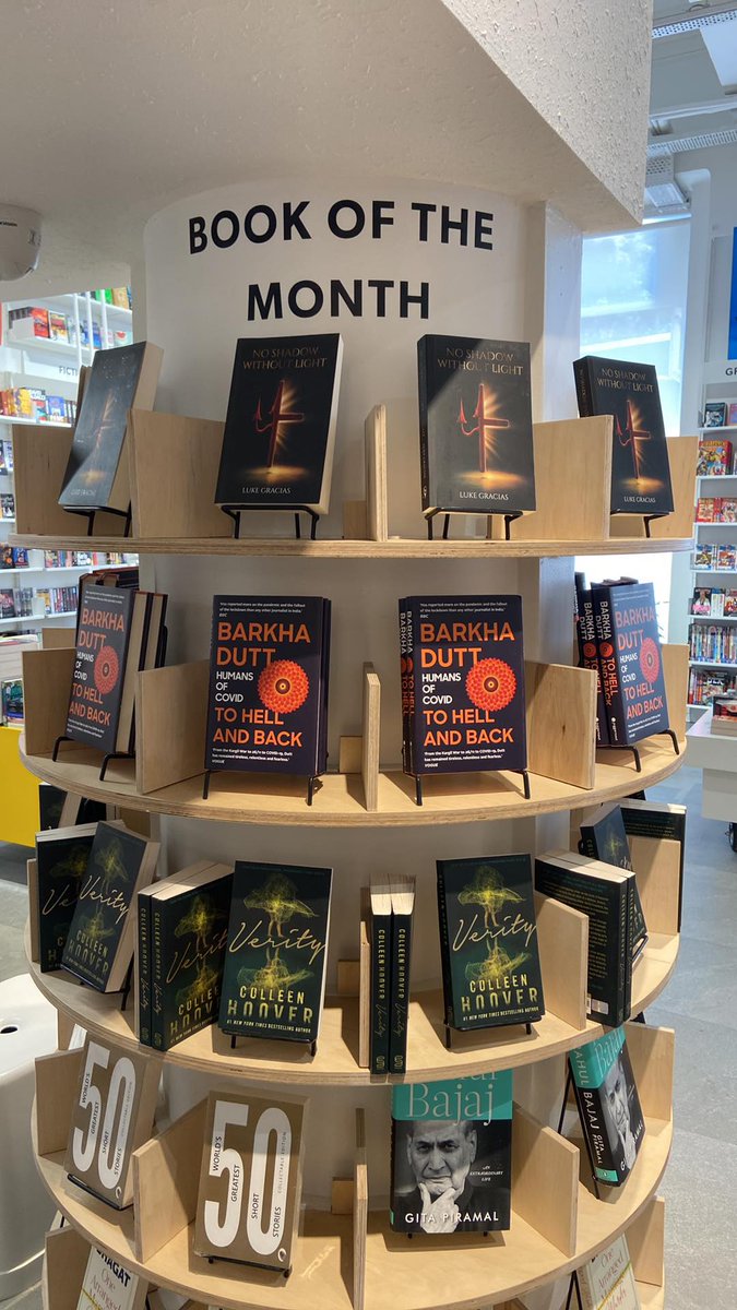 'No Shadow without Light' Book of the Month Fiction <a href="/crossword_book/">Crossword Bookstores</a>. Indias Largest Bookstore chain. Available on request for two more weeks <a href="/NetGalley/">NetGalley</a>. #lukegracias #rahulbajaj #barkhadutt #colleenhoover #bestseller #verity #devilsprayer