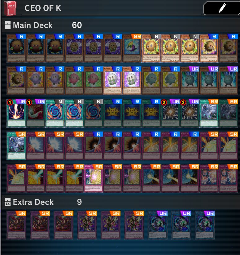 SunsetKong's tweet photo. aight new deck is online, what are we thinking guys? any ideas? :-) #MasterDuel https://t.co/bSLXvtvAUs